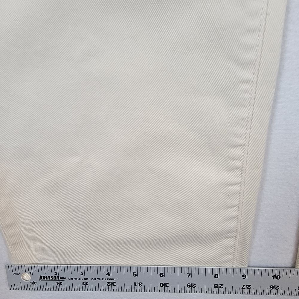 NWT WeWoreWhat Women's Frayed WB Straight Sz 27 Twill Denim Classic White - Picture 9 of 12